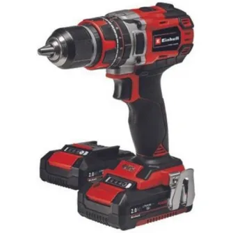 Masina de gaurit si insurubat (bormasina) cu impact pe acumulator Einhell TE-CD 18/50 Li-i BL, 18 V, tehnologie PXC, motor fara perii, 13 mm mandrina, 28.800 percutii/min, 50 Nm, 2 acumulatori, incarcator