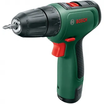 Masina de gaurit si insurubat (bormasina) pe acumulator Bosch EasyDrill 1200, 12 V, 1.5 Ah, 1500 RPM, 30 Nm, 1 acumulator, incarcator, cap surubelnita dublu, valiza profesionala