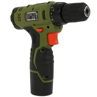 Masina de gaurit si insurubat pe acumulator (bormasina) Heinner AMGA005, 10.8 V, 1300 mAh, 650 RPM, 18 Nm