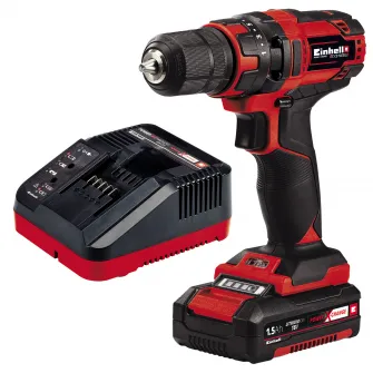 Masina de gaurit si surubelnita (bormasina) pe acumulator Einhell PXC TC-CD 18/35 Li, 18 V, 35 Nm, acumulator, incarcator