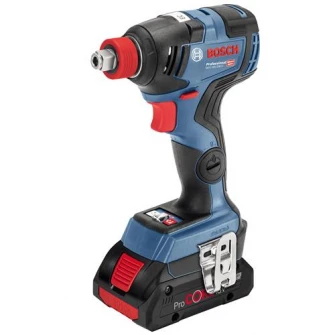 Masina de infiletat/desfiletat cu impact pe acumulator Bosch Professional GDX 18V-200 C, 200 Nm, 3400 RPM, 4000 PPM, 3 trepte de torsiune, accesorii incluse