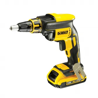 Masina de insurubat pentru gips-carton Dewalt DCF620P2K-QW, motor fara perii,acumulatori Li-Ion, XR 5.0Ah de 18V