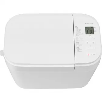 Masina de paine Panasonic SD-B2510WXE, Display LCD, 21 programe (4 programe fara gluten), Alb