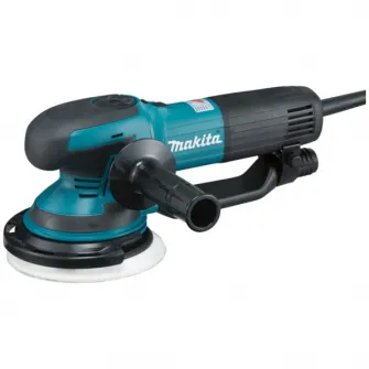 Masina de slefuit orbitala Makita BO6050J, 750 W, 150 mm diametru disc, controlul electronic al turatiei