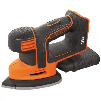 Masina de slefuit pe acumulator Black  Decker BDCDS18N-XJ, 18 V, 24.000 oscilatii/min, 135 x 95 mm placa slefuire