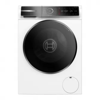 Masina de spalat, Bosch, WGB244A0BY, Cu incarcare frontala, Seria 8, Clasa energetica A, 1400 rpm, Capacitate 9 kg, Home Connect, i-DOS, AquaStop, Alb
