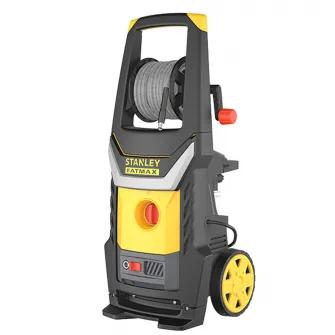Masina de spalat cu presiune Stanley Fatmax, 2.0 kW, 140 bar, 440 L/H, accesorii incluse: lance, pistol, bidon detergent, furtun 8 m