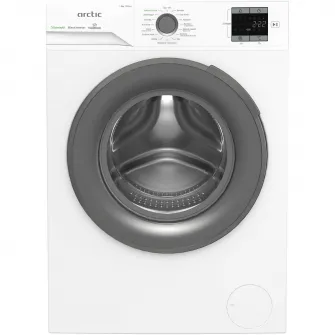 Masina de spalat rufe Arctic APLM1WFSU19210WG, 9 Kg, 1400 RPM, Motor Silent Inverter, Drum Clean+Steam, Child Lock, Anticrease, Digital Display, Add-In, Clasa A, Gri