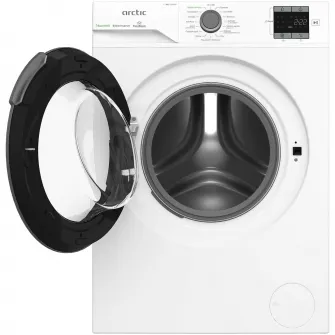 Masina de spalat rufe Arctic APLM1WFSU19210WG, 9 Kg, 1400 RPM, Motor Silent Inverter, Drum Clean+Steam, Child Lock, Anticrease, Digital Display, Add-In, Clasa A, Gri