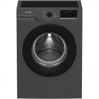 Masina de spalat rufe Arctic APLM2WFSU29412A, 9 Kg, 1400 RPM,Clasa A, Motor Silent Inverter, ExtraSteam, IronExpress, Recycled Tub, Fast/Intensive, Steam, WaterMode, Child Lock, Add-In, Antracit