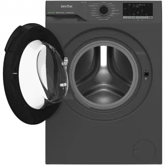 Masina de spalat rufe Arctic APLM2WFSU29412A, 9 Kg, 1400 RPM,Clasa A, Motor Silent Inverter, ExtraSteam, IronExpress, Recycled Tub, Fast/Intensive, Steam, WaterMode, Child Lock, Add-In, Antracit