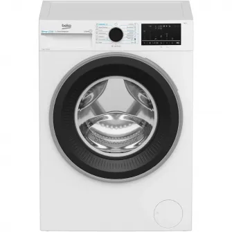 Masina de spalat rufe Beko B3WFU49415WBES, 9 kg, Clasa A, 1400 RPM, SteamCure, Iron Fast, Alb