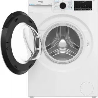 Masina de spalat rufe Beko B3WFU49415WBES, 9 kg, Clasa A, 1400 RPM, SteamCure, Iron Fast, Alb