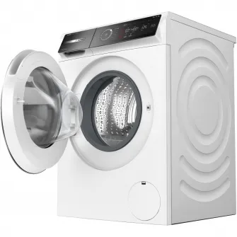 Masina de spalat rufe Bosch Seria 8 WGB244A2BY, 9 kg, 1400 RPM, I-DOS, Touch control, Iron Assist, Home Connect, Added Steam, Iluminare interioara, EcoSilence Drive, Anti Stain, Clasa A, 60 cm, Alb