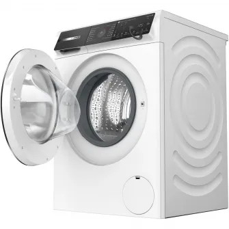 Masina de spalat rufe Bosch WGH24400BY, 9 kg, 1400 RPM, Touch control, EcoSilence Drive, Iron Assist, Home Connect, Added steam, Clasa A, 60 cm, Alb