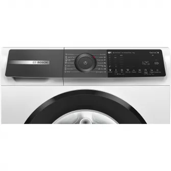 Masina de spalat rufe Bosch WGH24400BY, 9 kg, 1400 RPM, Touch control, EcoSilence Drive, Iron Assist, Home Connect, Added steam, Clasa A, 60 cm, Alb