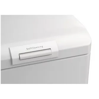Masina de spalat rufe cu incarcare verticala AEG Ecoline LTR6G363E, 6 kg, 1300 RPM, Clasa A, Tehnologie ProSense, SoftOpening, Time Save, Rapid 20 min, Motor Inverter, Alb