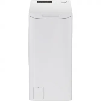 Masina de spalat rufe cu incarcare verticala Candy TCA083D2-S, 8 kg, 1000 RPM, Clasa D, Display 3D, Wifi,Mix Power Systems, Gentle touch opening, Alb