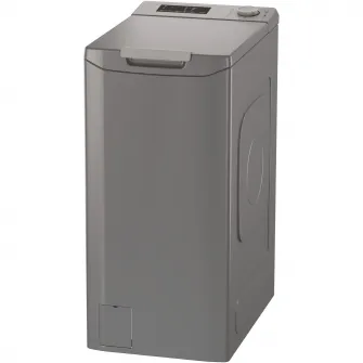 Masina de spalat rufe cu incarcare verticala Candy TCA283DR2-S, 8 kg, 1200 RPM, Display 3D, Wifi,Mix Power Systems, Gentle touch opening, Clasa D, Antracit