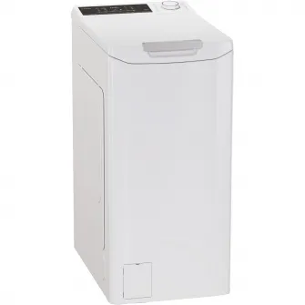 Masina de spalat rufe cu incarcare verticala Candy TCA284TM5-S, 8 kg, 1200 RPM, Clasa A, Motor Inverter, Display digital 4D, Wifi,Mix Power Systems, Gentle touch opening, Alb