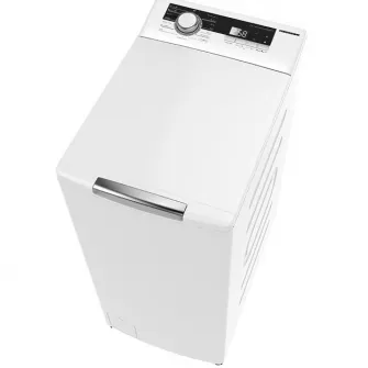 Masina de spalat rufe cu incarcare verticala Heinner HWM-TL8013IVA++, 8kg, 1300rpm, clasa A, motor inverter, 15 programe, display digital, program rapid 15min, program scurt 45min, program baby care, prespalare