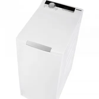 Masina de spalat rufe cu incarcare verticala Heinner HWM-TL8013IVA++, 8kg, 1300rpm, clasa A, motor inverter, 15 programe, display digital, program rapid 15min, program scurt 45min, program baby care, prespalare