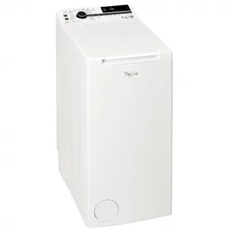 Masina de spalat rufe cu incarcare verticala Whirlpool TDLRB65242BSEUN, 6.5 kg, 1200 RPM, Clasa C, Motor Inverter ZEN, Tehnologia al-6lea Simt, Alb