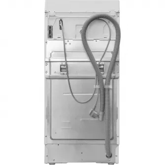 Masina de spalat rufe cu incarcare verticala Whirlpool TDLRB65242BSEUN, 6.5 kg, 1200 RPM, Clasa C, Motor Inverter ZEN, Tehnologia al-6lea Simt, Alb