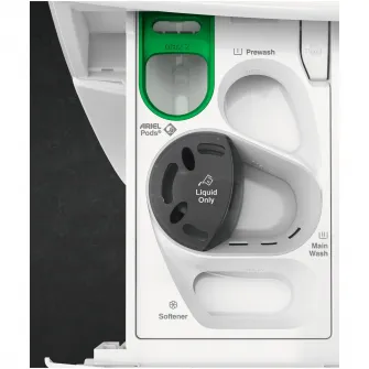 Masina de spalat rufe cu uscator AEG LWR75965O, Spalare 9 Kg, Uscare 6 Kg, 1600 rpm, Clasa A, Motor Inverter, WiFi, ProSense, ProSteam, Alb