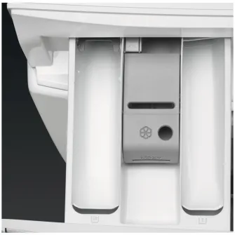 Masina de spalat rufe cu uscator AEG SERIA 9000 L9WAN61BCE, Spalare 10 kg, Uscare 6 kg, 1600 rpm, Clasa A, Wi-Fi, Pompa de Caldura, AbsoluteCare, SensiDry, ProSense, ProSteam, Motor Inverter, Display TFT, Alb