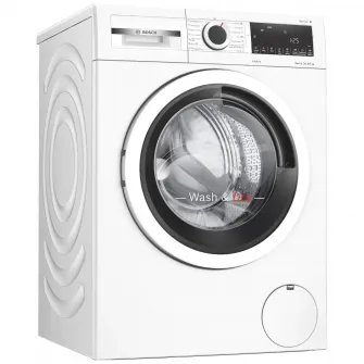 Masina de spalat rufe cu uscator Bosch WNA13400BY, 8 kg spalare, 5 kg uscare, 1400 RPM, Clasa C, EcoSilence Drive, AutoDry, ActiveWater Plus, Alb