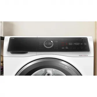 Masina de spalat rufe cu uscator Bosch WNC254A0BY, Spalare 10 kg, Uscare 6 kg, 1400 rpm, Clasa D, Motor EcoSilence Drive, Alb