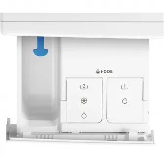 Masina de spalat rufe cu uscator Bosch WNC254A0BY, Spalare 10 kg, Uscare 6 kg, 1400 rpm, Clasa D, Motor EcoSilence Drive, Alb