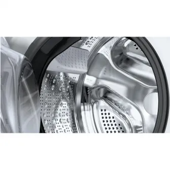 Masina de spalat rufe cu uscator Bosch WNC254A0BY, Spalare 10 kg, Uscare 6 kg, 1400 rpm, Clasa D, Motor EcoSilence Drive, Alb