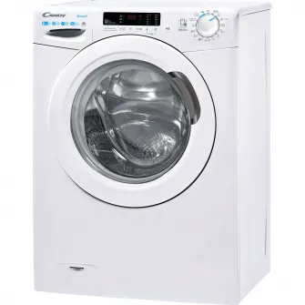 Masina de spalat rufe cu uscator Candy CSWS 4852DWE/1-S, 8 kg spalare, 5 kg uscare, 1400 RPM, Clasa C, Mix Power Systems, Steam, Kg Detector, Alb