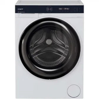 Masina de spalat rufe cu uscator Candy Pro Wash 700 BWS 6106B8-S, 10 kg spalare/ 6 kg uscare, 1600 RPM, Motor Inverter, Display LCD, Pro Active Eco Wash, Steam, Clasa A, Alb