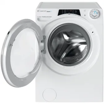 Masina de spalat rufe cu uscator Candy Rapid’O ROW4966DWMCT\1-S, Spalare 9 kg / Uscare 6 kg, 1400 rpm, Motor Speed Drive Inverter, Wi-Fi/ hOn app, Clasa A, Steam, QuickClean Technology, Alb