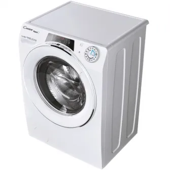 Masina de spalat rufe cu uscator Candy Rapid’O ROW4966DWMCT\1-S, Spalare 9 kg / Uscare 6 kg, 1400 rpm, Motor Speed Drive Inverter, Wi-Fi/ hOn app, Clasa A, Steam, QuickClean Technology, Alb
