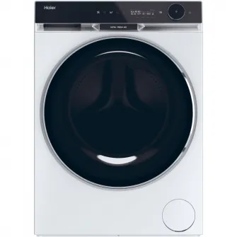Masina de spalat rufe cu uscator Haier HWD100-B14397US, Spalare 10 kg, Uscare 6 kg, 1400 rpm, Motor Direct Motion, Clasa A, Ultra Fresh, WiFi, ABT, display LCD, Smart Dual Spray, Alb