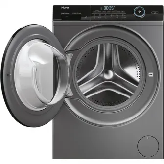 Masina de spalat rufe cu uscator Haier HWD80-B14959S8U1S, Spalare 8 kg, Uscare 5 kg, 1400 rpm, Clasa A, Motor Direct Motion, Wi-Fi, iRefresh, ABT, Pillow Drum, Dual Spray, Antracit