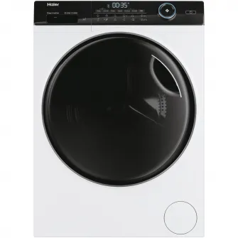 Masina de spalat rufe cu uscator Haier HWD80-B14959U1-S, Spalare 8 kg, Uscare 5 kg, 1400 rpm, Clasa A, Motor Direct Motion, Wi-Fi, iRefresh, ABT, Pillow Drum, Dual Spray, Alb