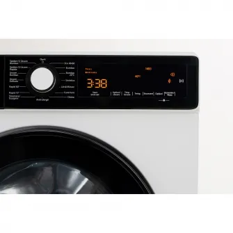 Masina de spalat rufe cu uscator LDK Higeea 8614DIA, 8 Kg spalare, 6 kg uscare, Clasa E, Prespalare, Calcare usoara, Anti-Alergic, Selectare timp uscare, Selectare nivel temperatura, Amanare pornire, Motor inverter, Alb