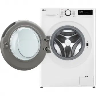 Masina de spalat rufe cu uscator LG F2DR508S1W, 8 kg Spalare, 5 kg Uscare, 1200 rpm, Motor Direct Drive, Clasa B, TurboWash, Alb