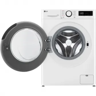 Masina de spalat rufe cu uscator LG F2DR508SWW, 8 kg Spalare, 5 kg Uscare, 1200 rpm, Motor Direct Drive, Clasa B, Alb
