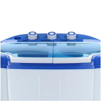 Masina de spalat rufe cu uscator Mestic, portabila, 3.5 kg, 250 W / 120 W