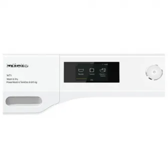Masina de spalat rufe cu uscator Miele WTR870WPM, Spalare 8 kg, Uscare 5 kg, 1600 rpm, Clasa A, TwinDos, QuickPower, Alb