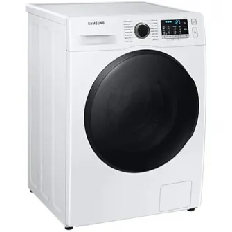 Masina de spalat rufe cu uscator Samsung WD80TA046BE/LE, 8 kg spalare, 5 kg uscare, 1400 rpm, Clasa C, Motor Digital Inverter, Eco Bubble, Bubble Soak, Steam, Airwash, Alb