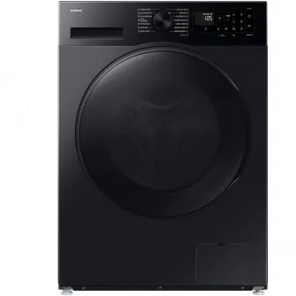 Masina de spalat rufe cu uscator Samsung WD90DG5G34BBLE, Spalare 9 kg, Uscare 5 kg , 1400 rpm, Clasa A, Super Speed 39, Space Max, Hygiene Steam, Air Wash, Smart Things, Digital Inverter Motor, Negru