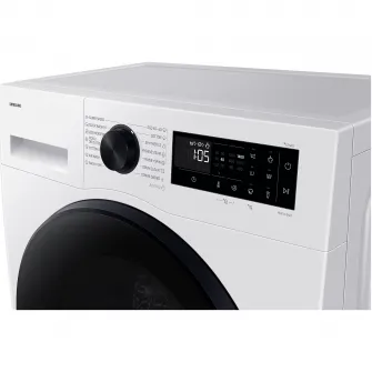 Masina de spalat rufe cu uscator Samsung WD90DG5G34BELE, Spalare 9 kg, Uscare 5 kg, 1400 rpm, Clasa A, AI Ecobubble, Super Speed 39, Space Max, Hygiene Steam, Digital Inverter Motor,Alb