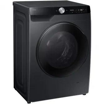 Masina de spalat rufe cu uscator Samsung WD90DG6G94BBU4, Spalare 9 kg, Uscare 5 kg, 1400 rpm, Clasa A, AI Control, AI Wash, Auto Dispense, AI Ecobubble, Super Speed 39, Space Max, Smart Things WiFi, Digital Inverter Motor, Negru